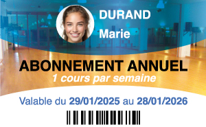 carte d'abonnement